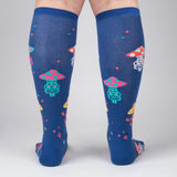 Heavily Meditated "Stretch-It" Knee High Sock