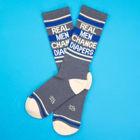 Real Men Change Diapers Unisex Crew