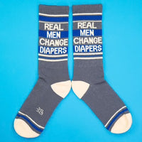 Real Men Change Diapers Unisex Crew