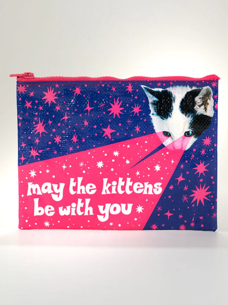 Kittens Be With You  Zipper Pouch