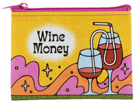 Wine Money Coin Purse