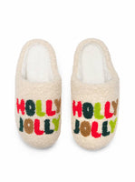 Holly Jolly Christmas Slippers