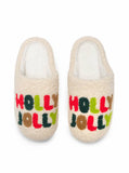 Holly Jolly Christmas Slippers