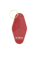 So Pretty and Witty and Gay Motel Style Keychain in Red LGBT