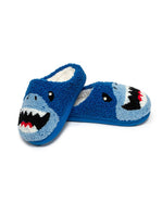 Kid’s Shark Slippers Blue