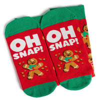 Oh Snap (Gingerbread Men) Christmas Socks