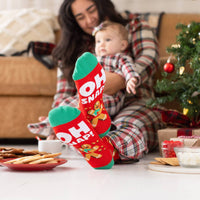 Oh Snap (Gingerbread Men) Christmas Socks