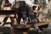 Dogwood Wool Crew Socks