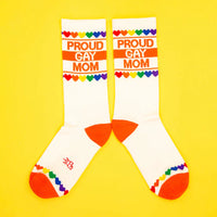 Proud Gay Mom Unisex Gym Crew Socks