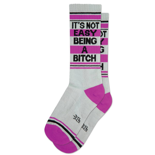 It's Not Easy Being A Bitch Unisex Gym Crew Socks