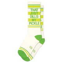 That Just Dills My Pickle Unisex Gym Crew Socks