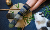 Bamboo Wool Crew Socks 