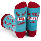 Sweet But Twisted (Candy Cane) Christmas Socks