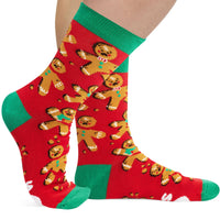 Oh Snap (Gingerbread Men) Christmas Socks