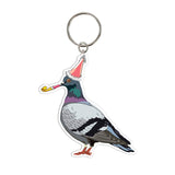 New York Pigeon Keychain