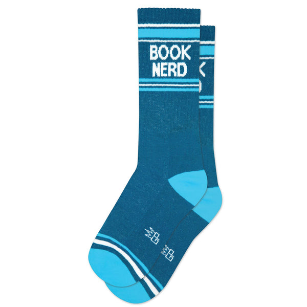 Book Nerd Unisex Gym Crew Socks