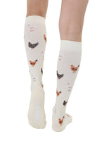 Chickens Compression Knee Socks