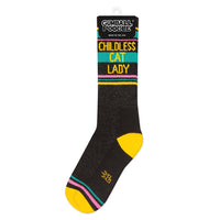 Childless Cat Lady Gym Crew Socks