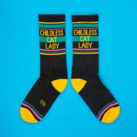 Childless Cat Lady Gym Crew Socks