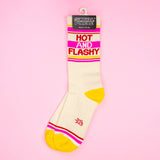 Hot and Flashy Gym Unisex Crew Socks