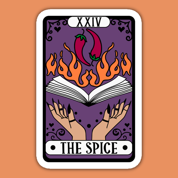 The Spice Alternative Tarot Card Reader Sticker