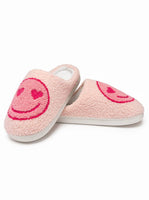 Heart Eyes Happy Faces Slippers