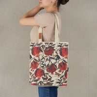 Pomegrante 12x5 Tote