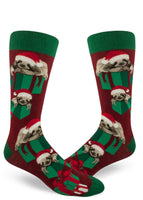 Men's Santa Sloth Crew