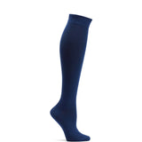 High Zone Basic Pima Cotton Roll Top Knee High